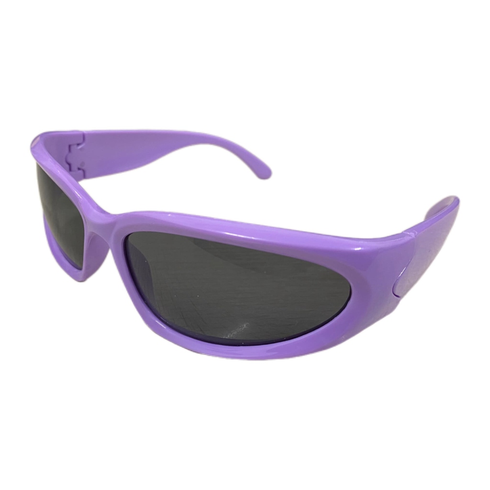 Zac's Alter Ego - Lilac / Wrap Around Sunglasses Sunglasses - Purple